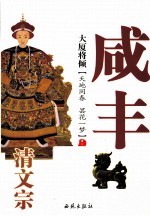 大厦将倾  清文宗咸丰 封面