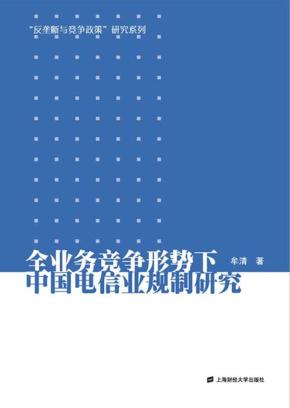 全业务竞争形势下中国电信业规制研究 封面