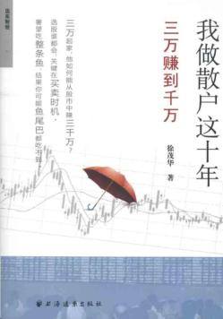 我做散户这十年  三万赚到千万 封面