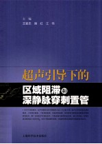 超声引导下的区域阻滞和深静脉穿刺置管 封面