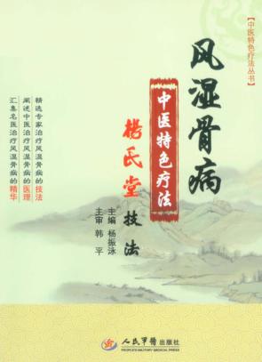 风湿骨病中医特色疗法杨氏堂技法 封面