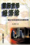 国际货币经济论 理论与实践前沿问题探索 封面
