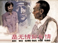 电视剧连环画  道是无情却有情 封面