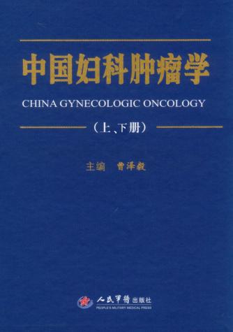 中国妇科肿瘤学  上 封面
