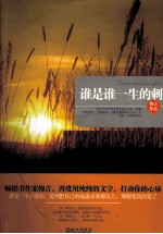 谁是谁一生的刺 封面