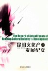 昆明文化产业发展纪实 封面