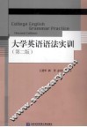 大学英语语法实训 封面