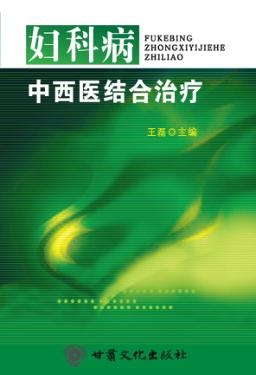 妇科病中西医结合治疗 封面