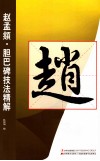 赵孟頫胆巴碑技法精解 封面