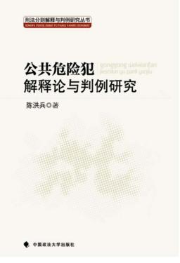 公共危险犯解释论与判例研究 封面