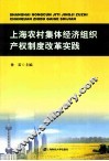 上海农村集体经济组织产权制度改革实践 封面