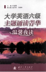 大学英语六级主题诵读菁华  温馨夜读 封面