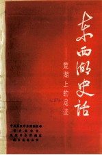 东西湖史话  荒湖上的足迹 封面