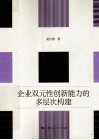 企业双元性创新能力的多层次构建 封面