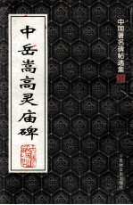 中岳嵩高灵庙碑 封面