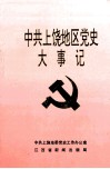 中共上饶地区党史大事记  1917秋-1998.12 封面
