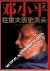 邓小平在重大历史关头 纪念邓小平南方谈话20周年 封面