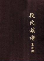 段氏族谱  京兆郡 封面