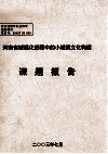 河南省城镇化进程中的小城镇文化构建 封面