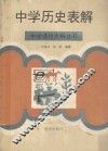 中学历史表解 封面