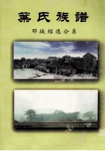 叶氏族谱  邓城绍逸公系 封面