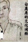 白鹿原的文化阐释 电子书封面