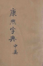 殿刻铜板  康熙字典  中 封面
