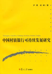 中国村镇银行可持续发展研究 封面