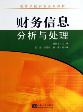 财务信息分析与处理 封面