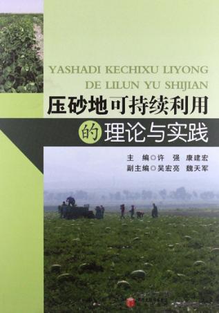 压砂地可持续利用的理论与实践 封面