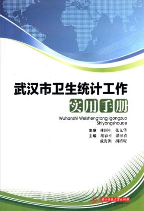 武汉市卫生统计工作实用手册 封面