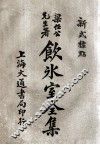 饮冰室全集  新式标点  10  卷19-20 封面