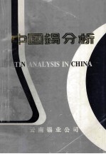 中国锡分析 封面