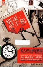 别说爱不起 封面