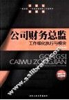 公司财务总监工作细化执行与模块 封面