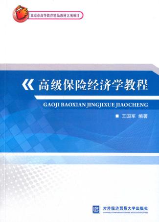高级保险经济学教程 封面