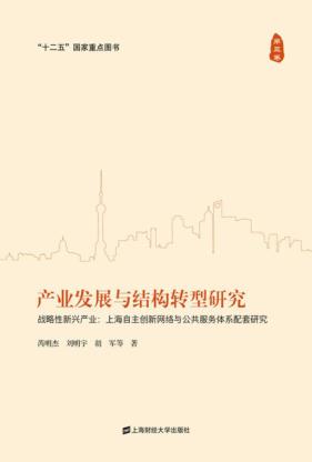 产业发展与结构转型研究 战略性新兴产业:上海自主创新网络与公共服务体系配套研究 第3卷 封面