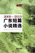 广东短篇小说精选  2009-2013 封面