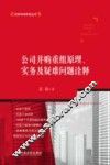 公司并购重组原理、实务及疑难问题诠释 封面