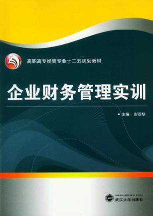企业财务管理实训 封面