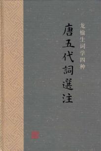 唐五代词选注 封面