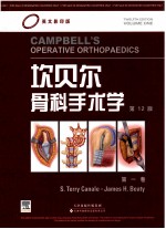 坎贝尔骨科手术学  第12版  第1卷  英文影印版 封面