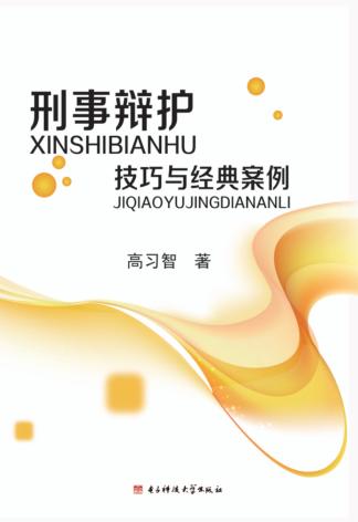 刑事辩护技巧与经典案例 封面