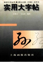 实用大字帖  唐孙过庭《书谱》选字本 封面