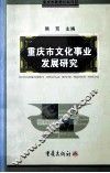 重庆市文化事业发展研究 封面