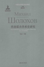 肖洛霍夫学术史研究 封面
