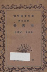 暴风雨  汉文注释 封面