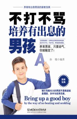 不打不骂培养有出息的男孩 封面