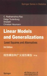 线性模型和广义线怀模型 第3版 英文 封面