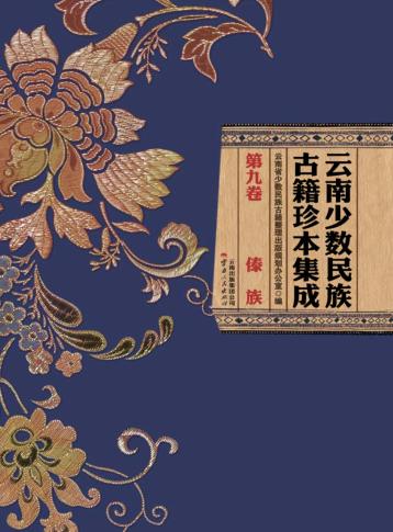 云南少数民族古籍珍本集成  第9卷  傣族 封面